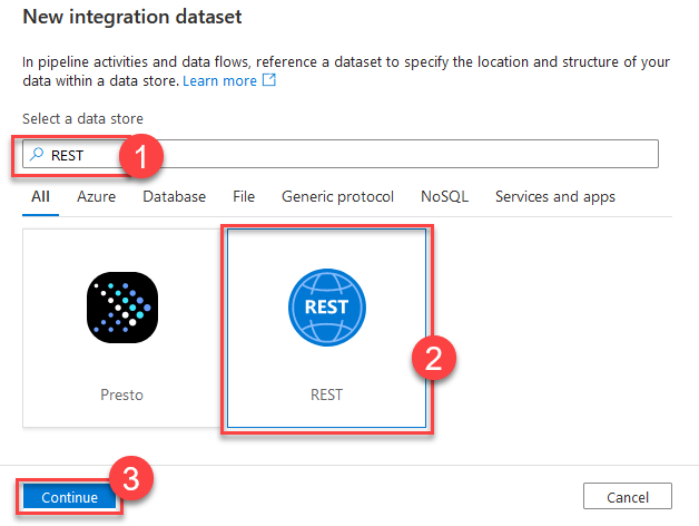 New integration dataset