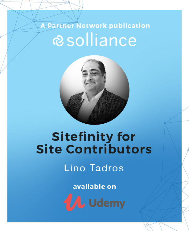 Sitefinity for Site Contributors